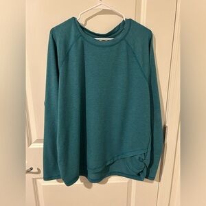 Danskin Teal Lightweight Pullover